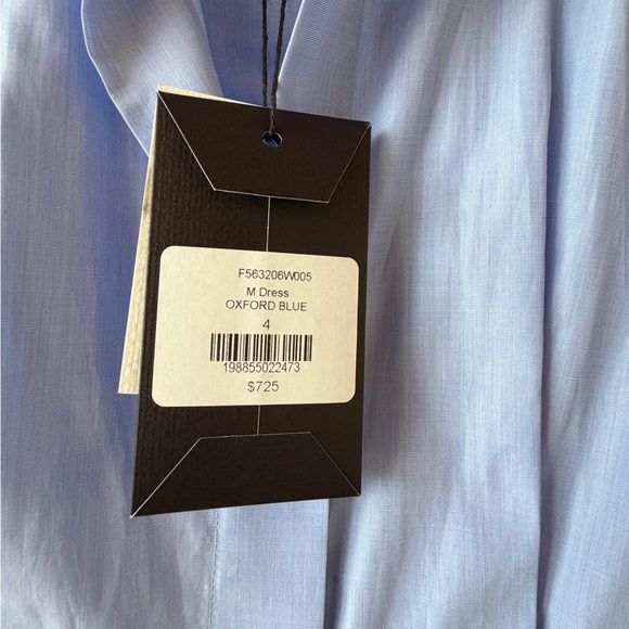 TWP Classic Light Blue Shirt Dress size 4 - Picture 7 of 7